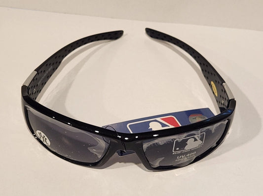 New York Yankees Chrome Wrap Sunglasses MLB