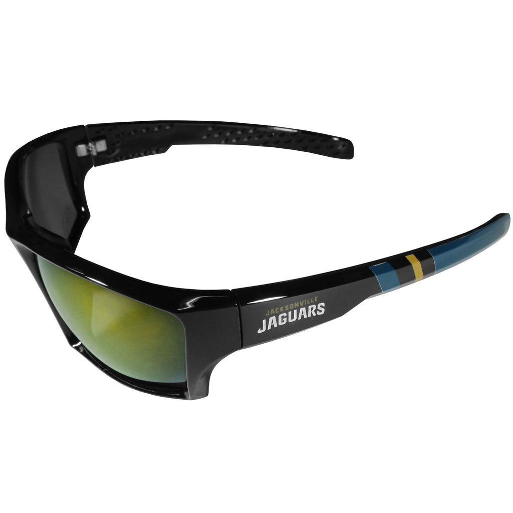 Jacksonville Jaguars Edge Wrap Sunglasses (NFL Football) Y1