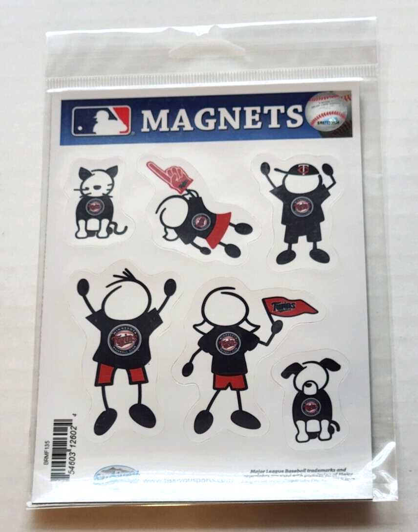 Minnesota Twins Family Magnets MLB Baseball