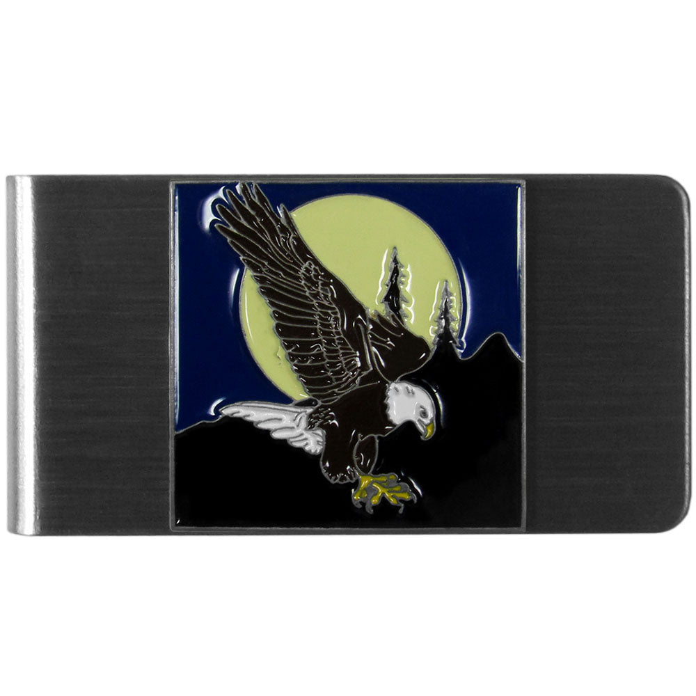 Flying Eagle Steel Money Clip