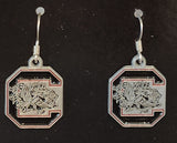 South Carolina Gamecocks Dangle Earrings (Zinc) NCAA