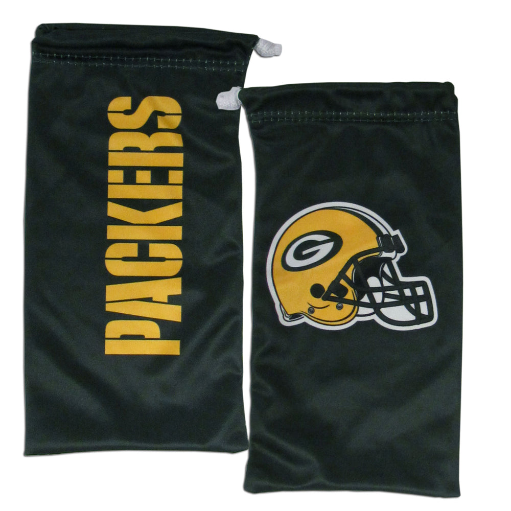 Green Bay Packers Wrap Sunglasses with Microfiber Bag (NFL)