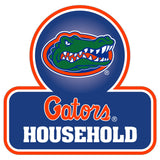 Florida Gators Household Vinyl Auto or Flat Surface Decal NCAA
