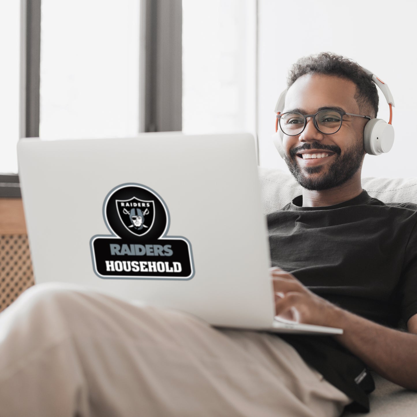 Las Vegas Raiders Household Vinyl Auto or Flat Surface Decal NFL