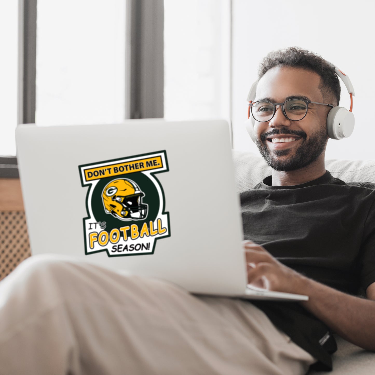 Green Bay Packers Don't Bother Me Vinyl Auto or Flat Surface Decal NFL