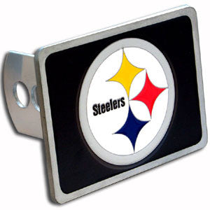 Pittsburgh Steelers Metal Hitch Cover (NFL) (Class II and Class III)