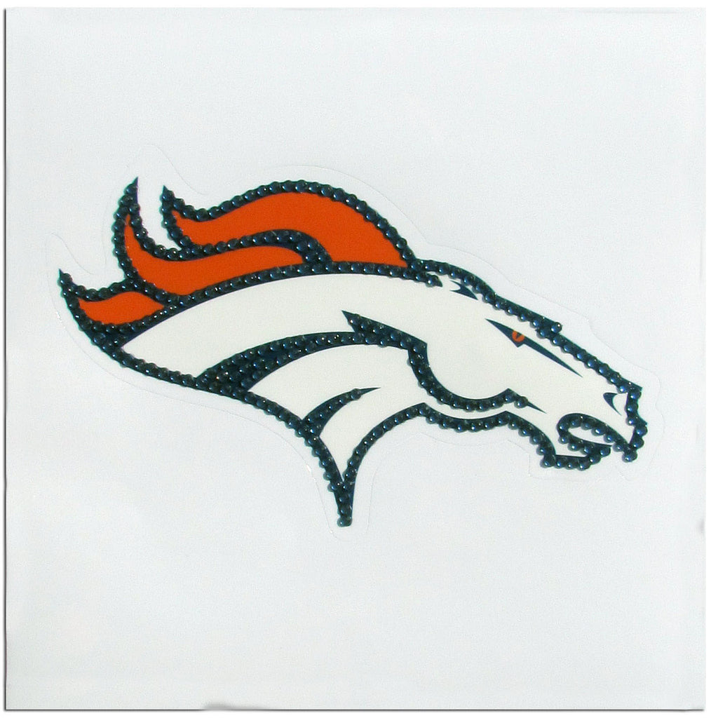 Denver Broncos Vinyl Bling Auto Decal (NFL)