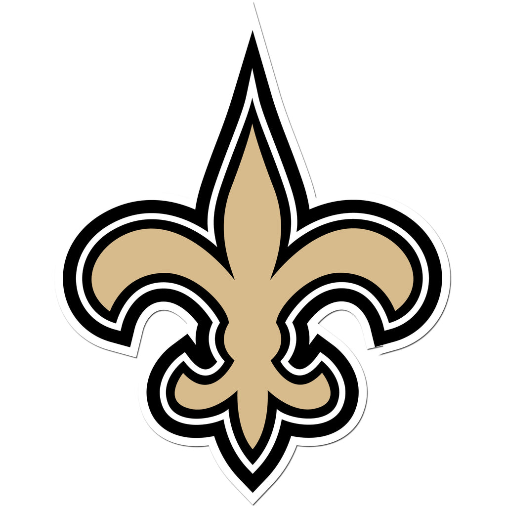 New Orleans Saints Vinyl Logo Auto Decal (NFL Football)
