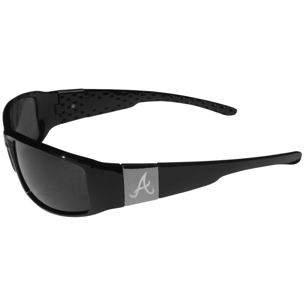 Atlanta Braves Chrome Wrap Sunglasses (MLB)