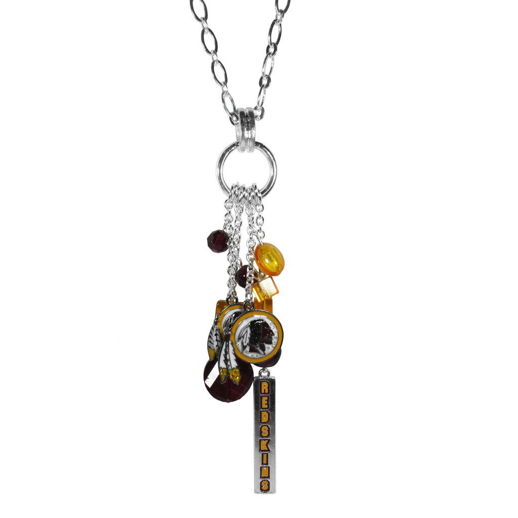 Washington Redskins Cluster Necklace - NFL Football