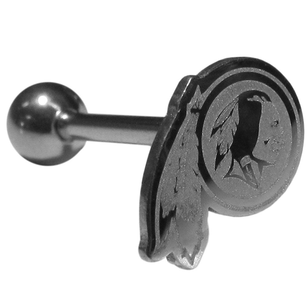Washington Redskins Barbell Tongue Ring (Logo) NFL Football