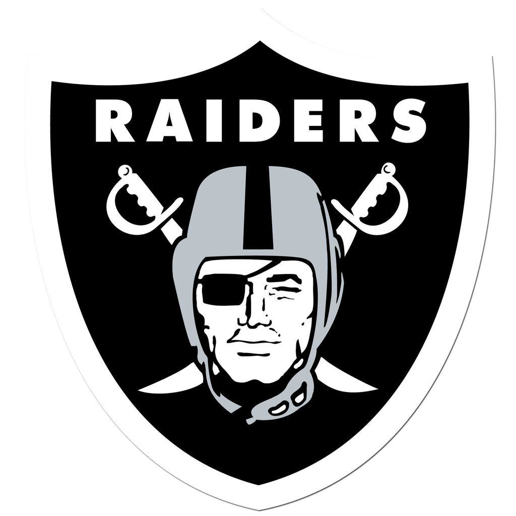 Las Vegas Raiders Vinyl Logo Auto Decal (NFL Football)