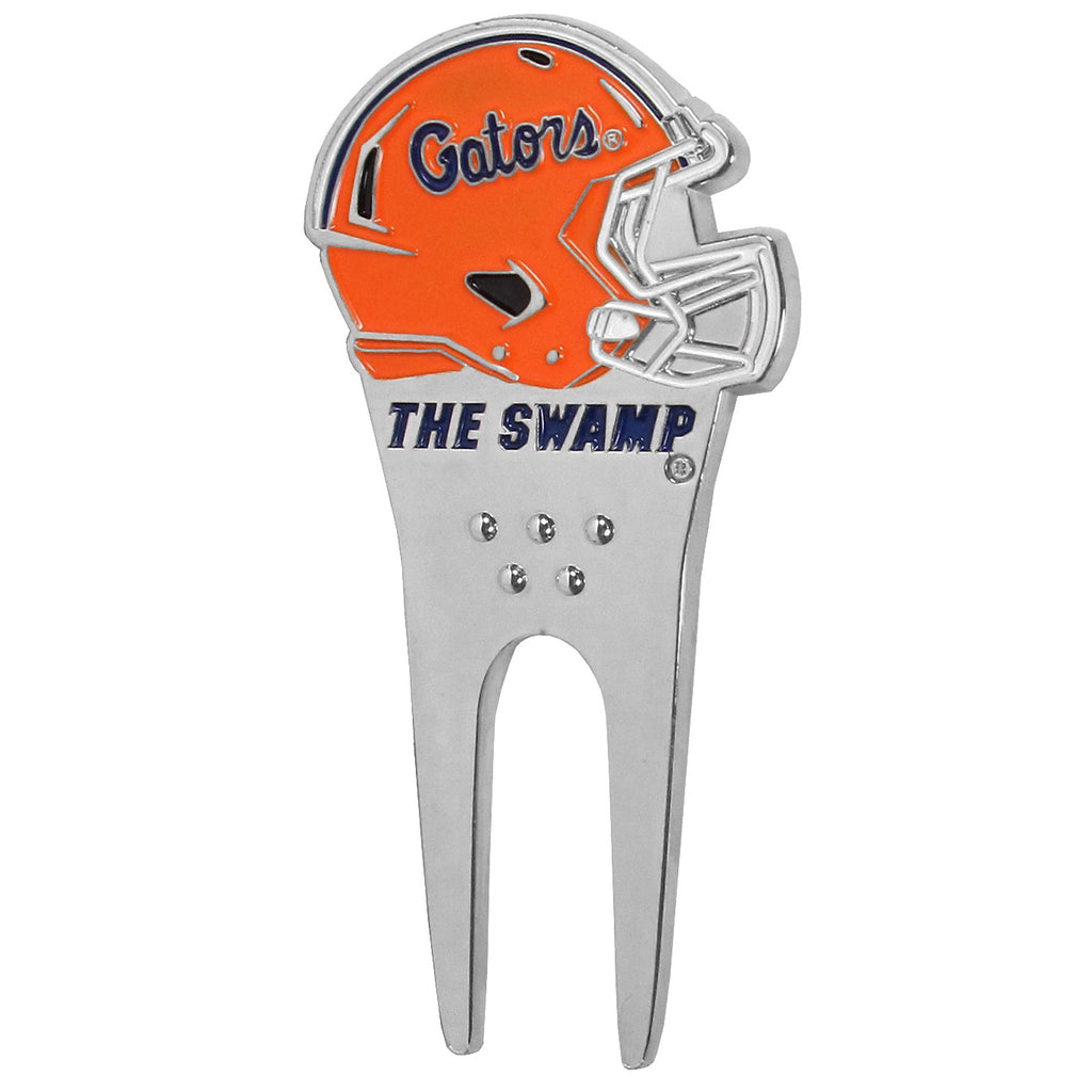 Florida Gators Metal Helmet Divot Tool & Golf Ball Marker NCAA