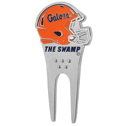 Florida Gators Metal Helmet Divot Tool & Golf Ball Marker NCAA