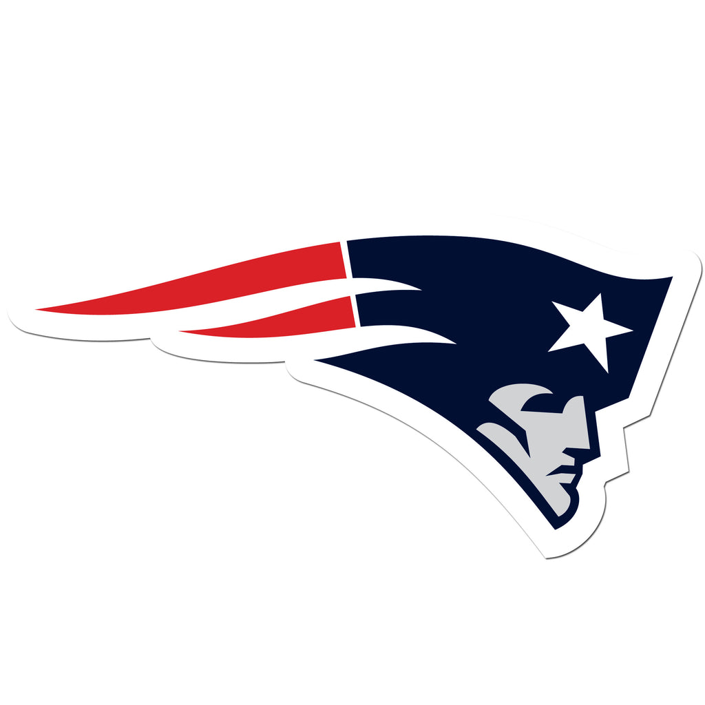 New England Patriots Vinyl Logo Auto Decal (NFL Football)
