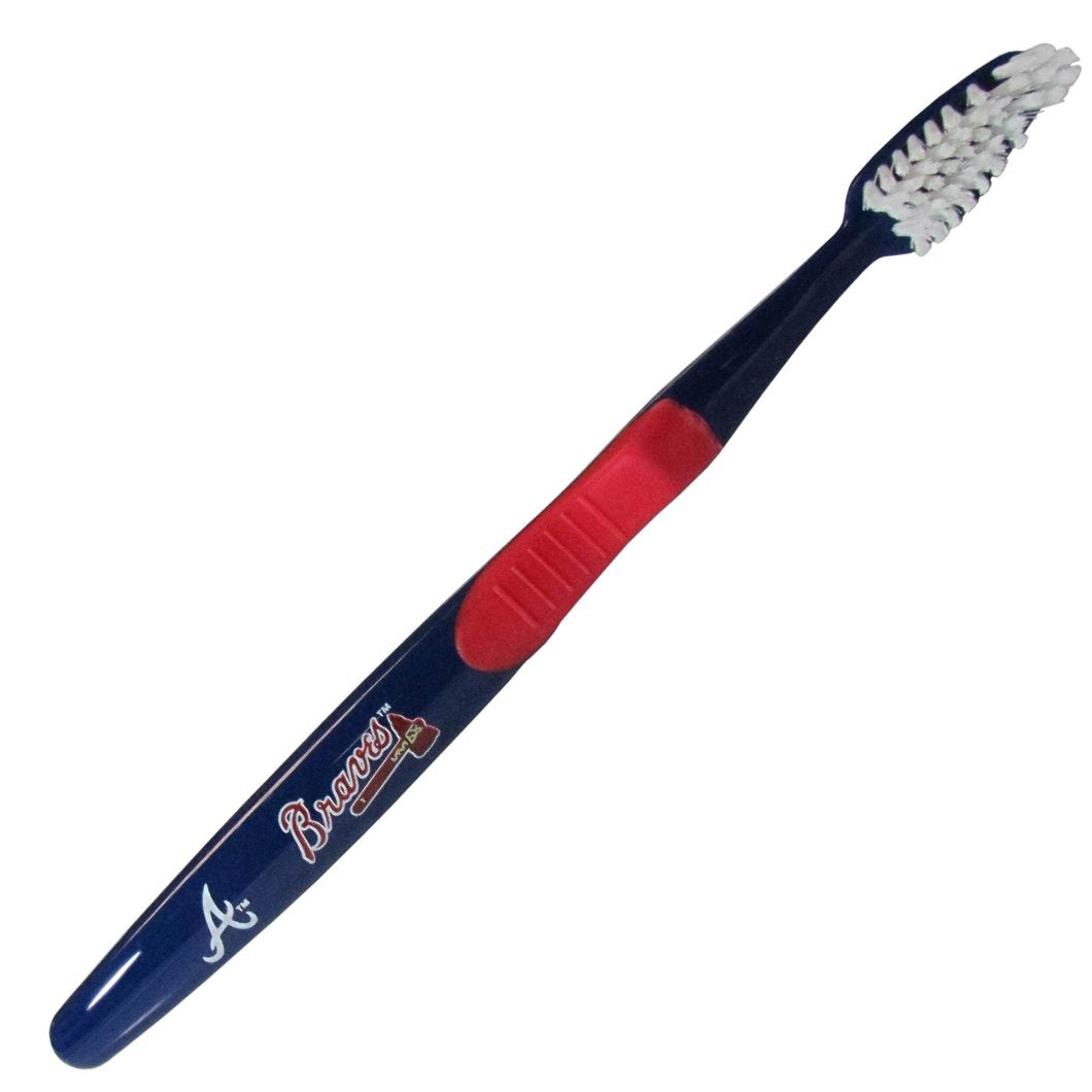 Lot of 10 Atlanta Braves Adult Soft Toothbrush MLB Licensed Baseball