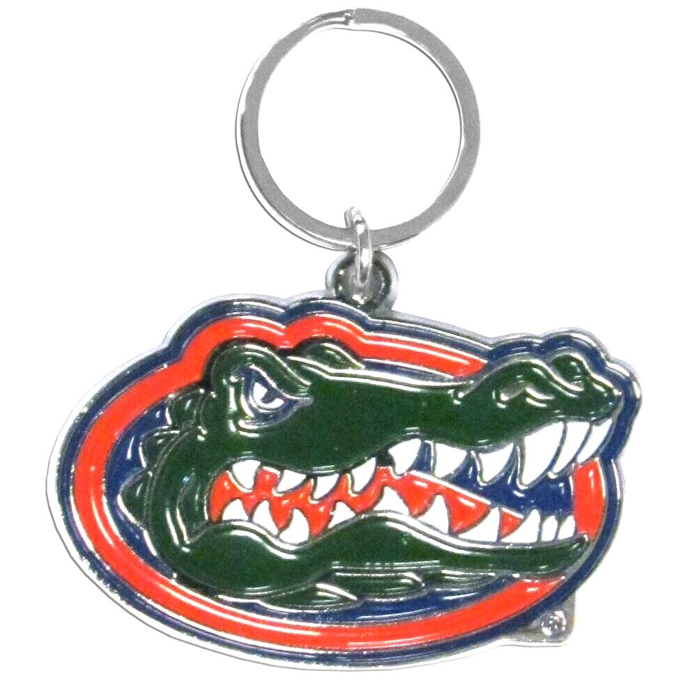 Florida Gators Enameled Logo Metal Key Chain NCAA