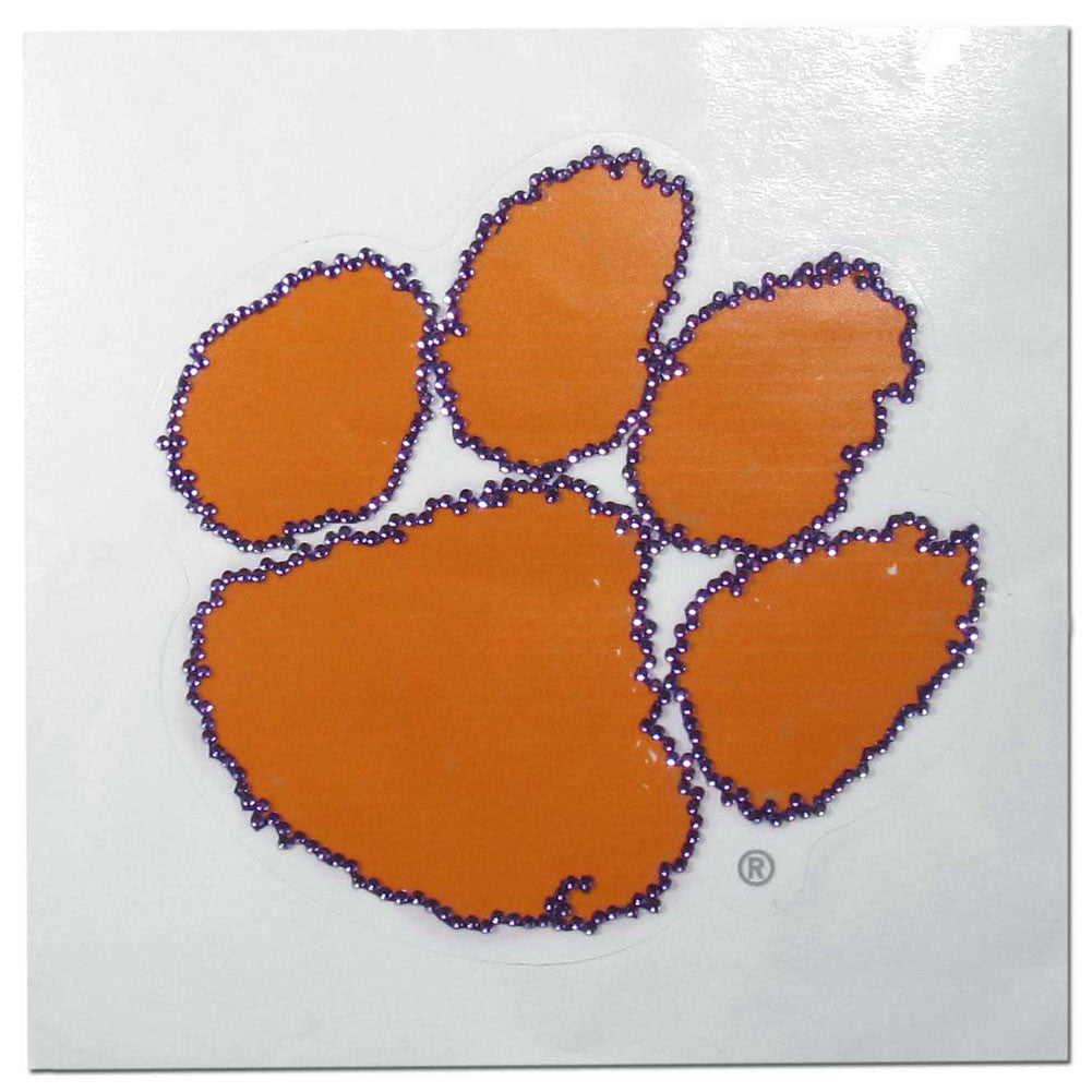 Clemson Tigers Vinyl Bling Auto Decal (NCAA)