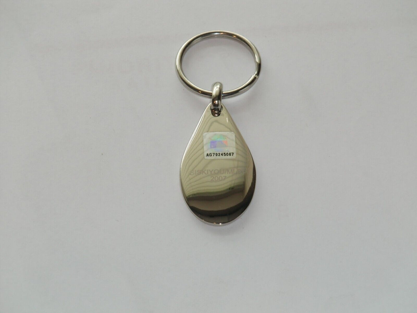 Philadelphia Phillies Etched Team Logo Metal Key Chain MLB Baseball