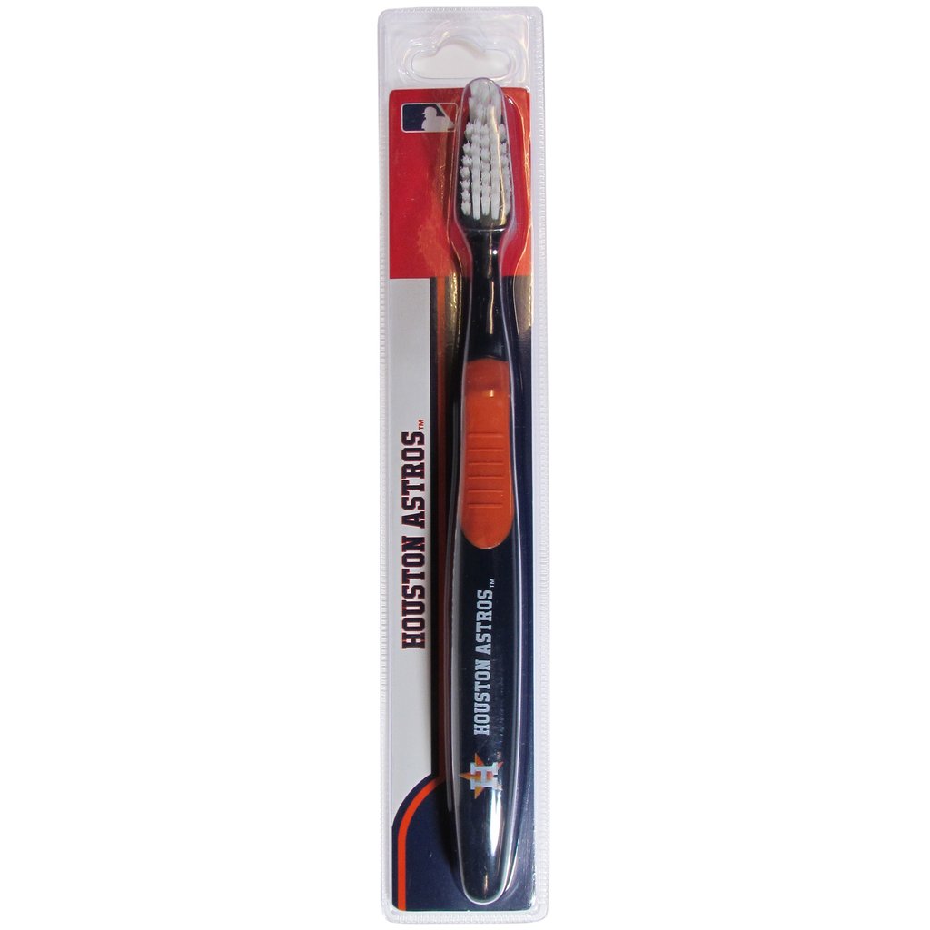 Houston Astros Adult Soft Toothbrush MLB Baseball