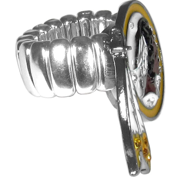 Washington Redskins Stretch Ring, Team Logo with Crystals NFL Football