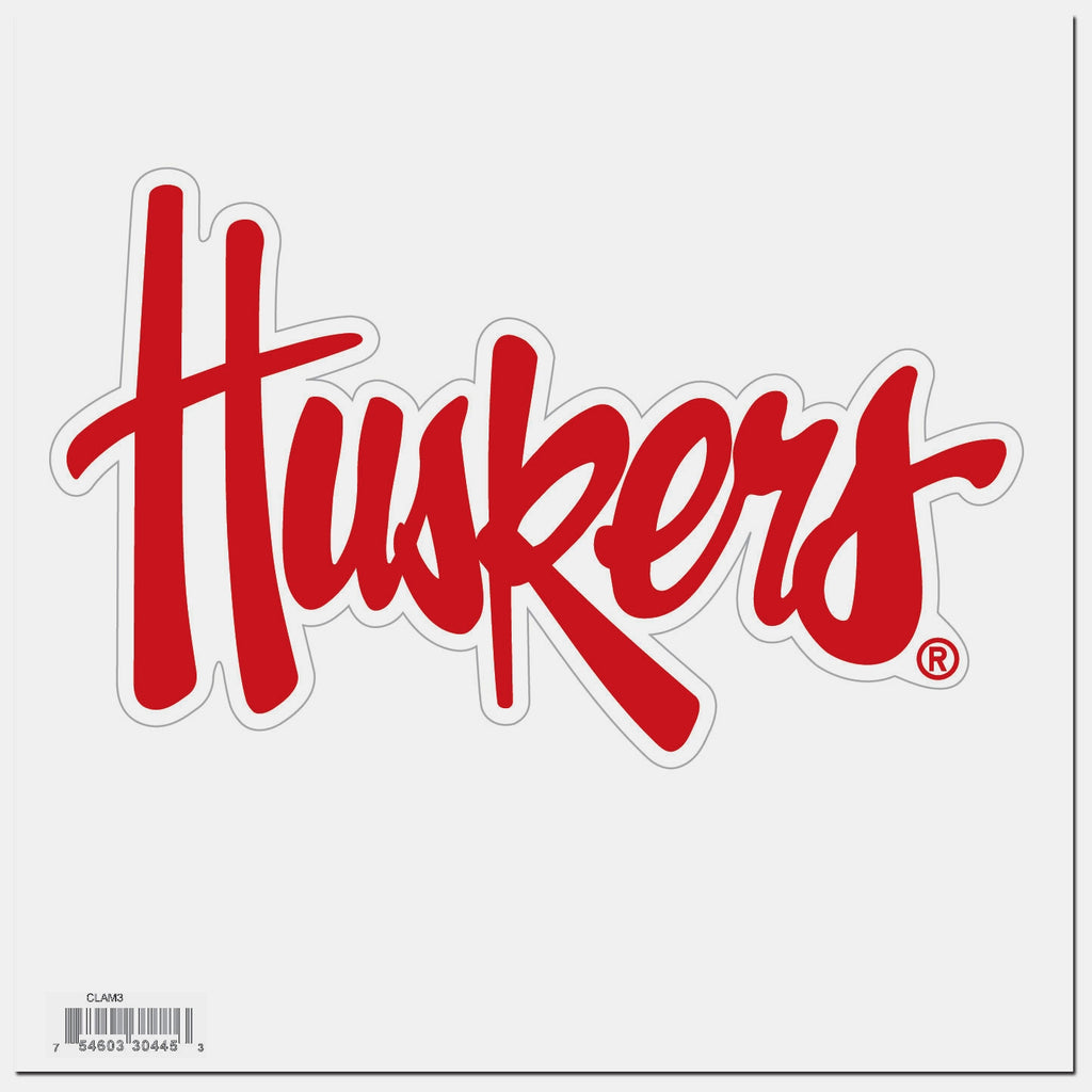 Nebraska Cornhuskers Outdoor Rated Magnet NCAA Licensed