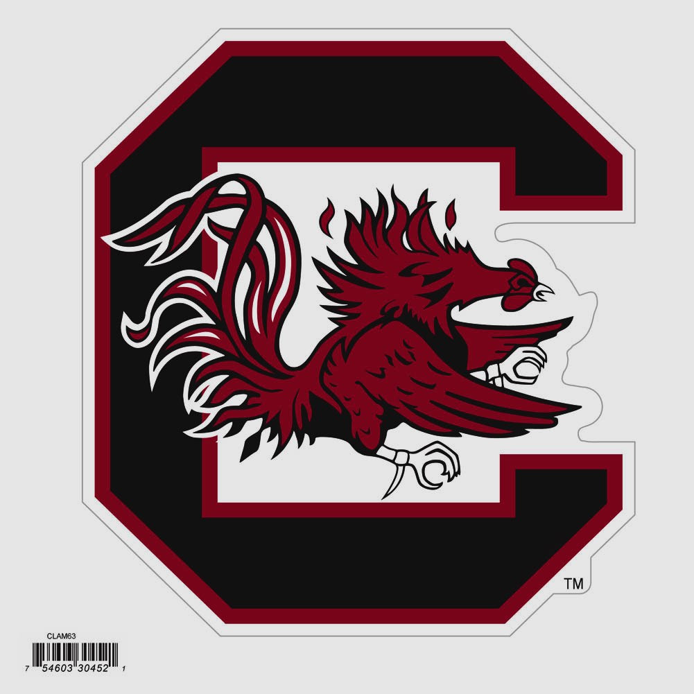 South Carolina Gamecocks Outdoor Rated Magnet NCAA Licensed