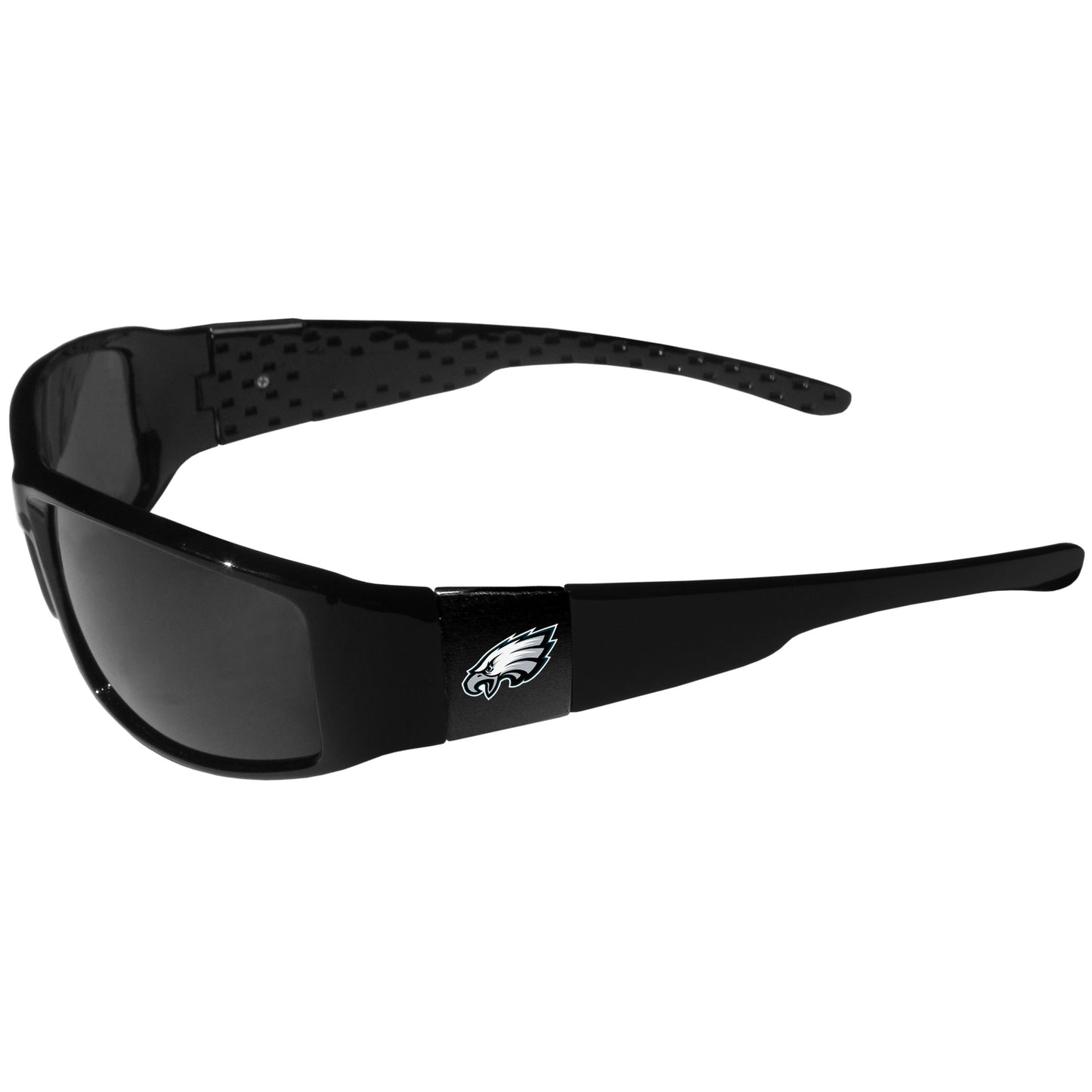 Philadelphia Eagles Black Wrap Sunglasses (NFL Football)