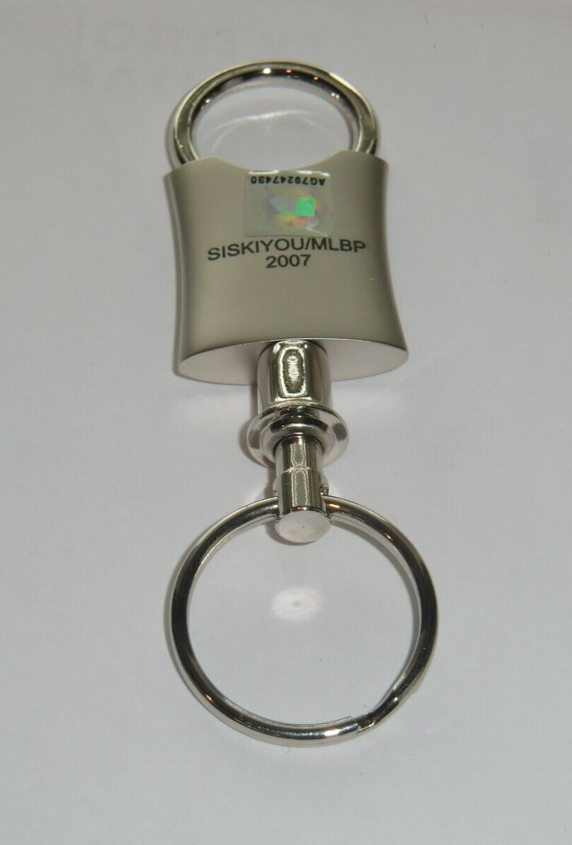 Colorado Rockies Valet Key Chain with Etched Team Logo MLB Baseball