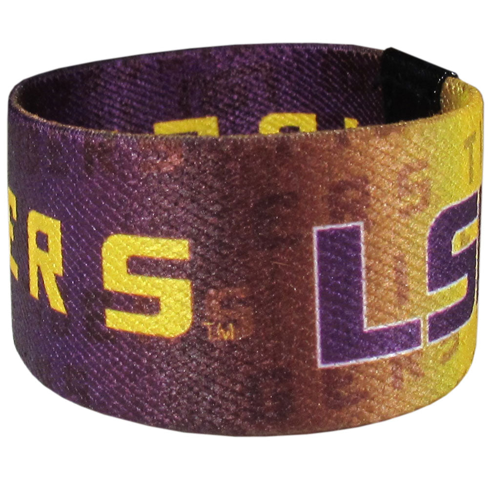 LSU Tigers Stretch Bracelet NCAA Licensed Jewelry