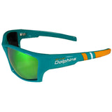 Miami Dolphins Polarized Edge Wrap Sunglasses NFL Football