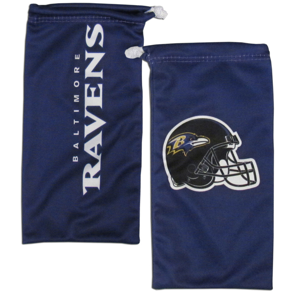 Baltimore Ravens Wrap Sunglasses with Microfiber Bag (NFL)