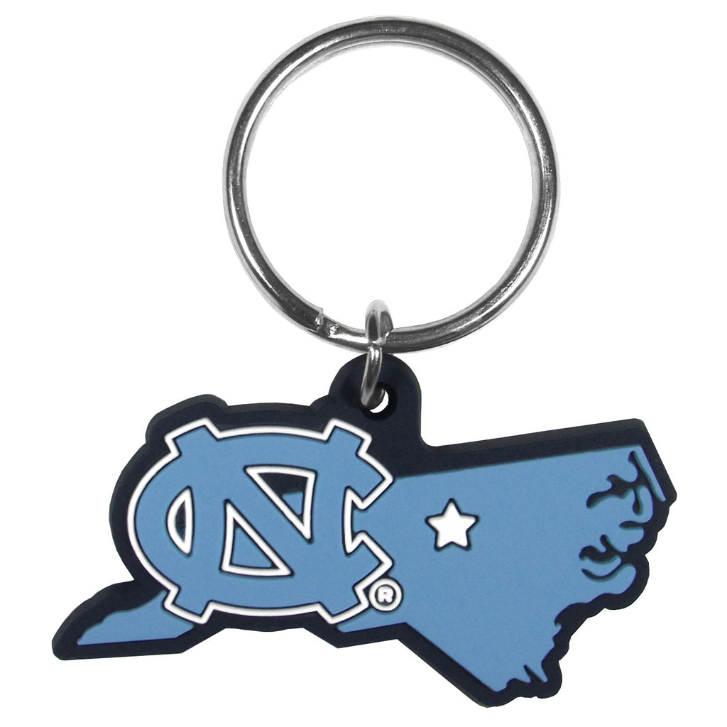 North Carolina Tar Heels Home State Flexi Key Chain NCAA