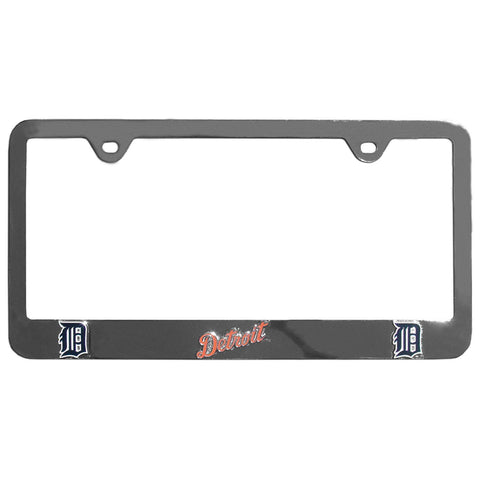 Detroit Tigers 3-D Chrome Plated License Tag Frame (MLB Baseball)