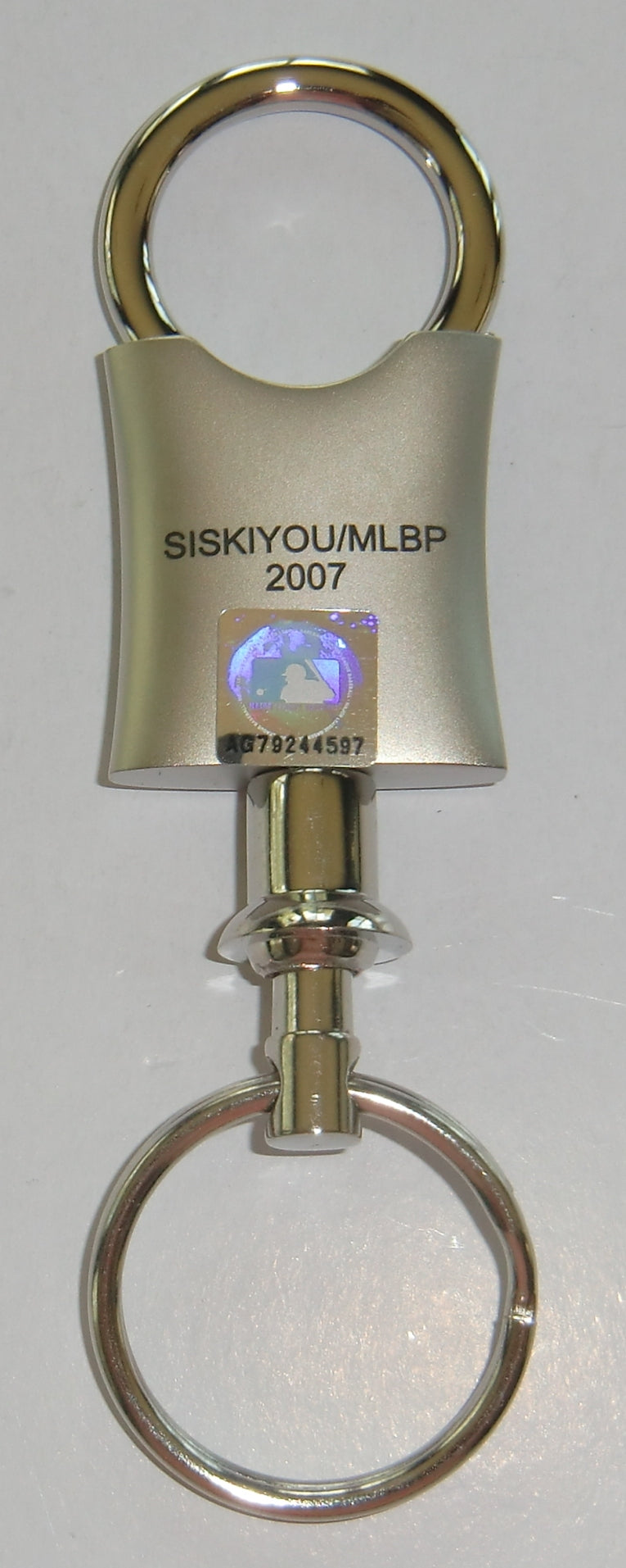 Detroit Tigers Valet Key Chain with Etched Team Logo MLB Baseball