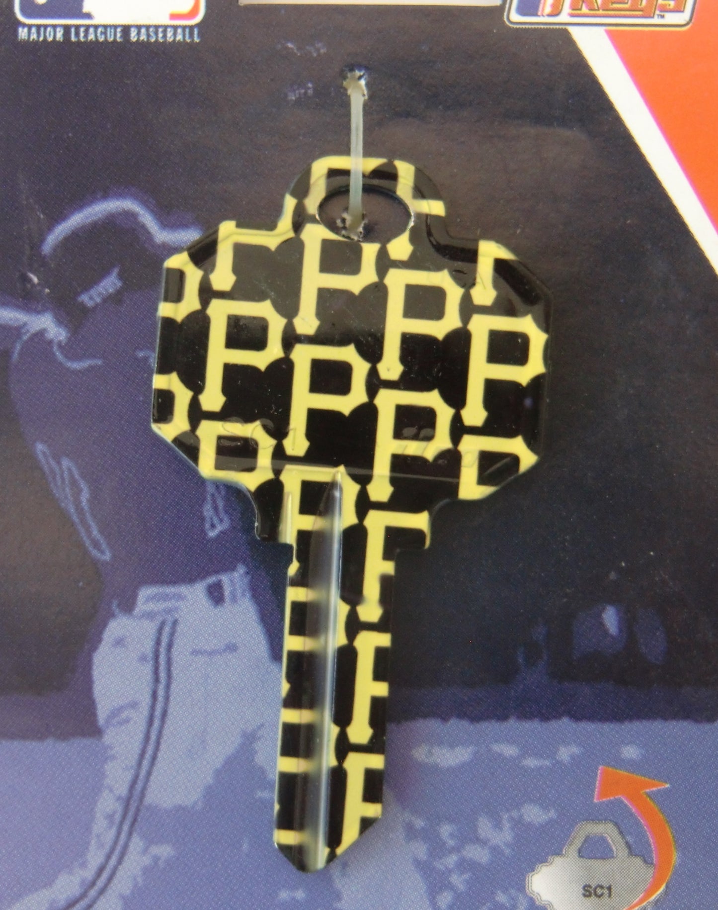 Pittsburgh Pirates ILCO SC-1 Team Metal House Key MLB Baseball