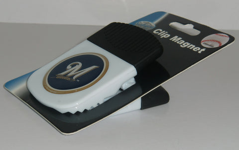 Milwaukee Brewers 2" Chip Paper Clip Team Logo Magnet MLB Baseball