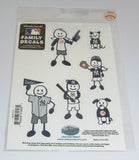 New York Yankees Outdoor Rated Vinyl Family Decals MLB Baseball