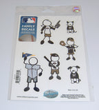 Milwaukee Brewers Outdoor Rated Vinyl Family Decals MLB Baseball