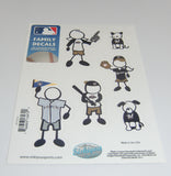 Milwaukee Brewers Outdoor Rated Vinyl Family Decals MLB Baseball