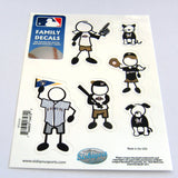 Milwaukee Brewers Outdoor Rated Vinyl Family Decals MLB Baseball