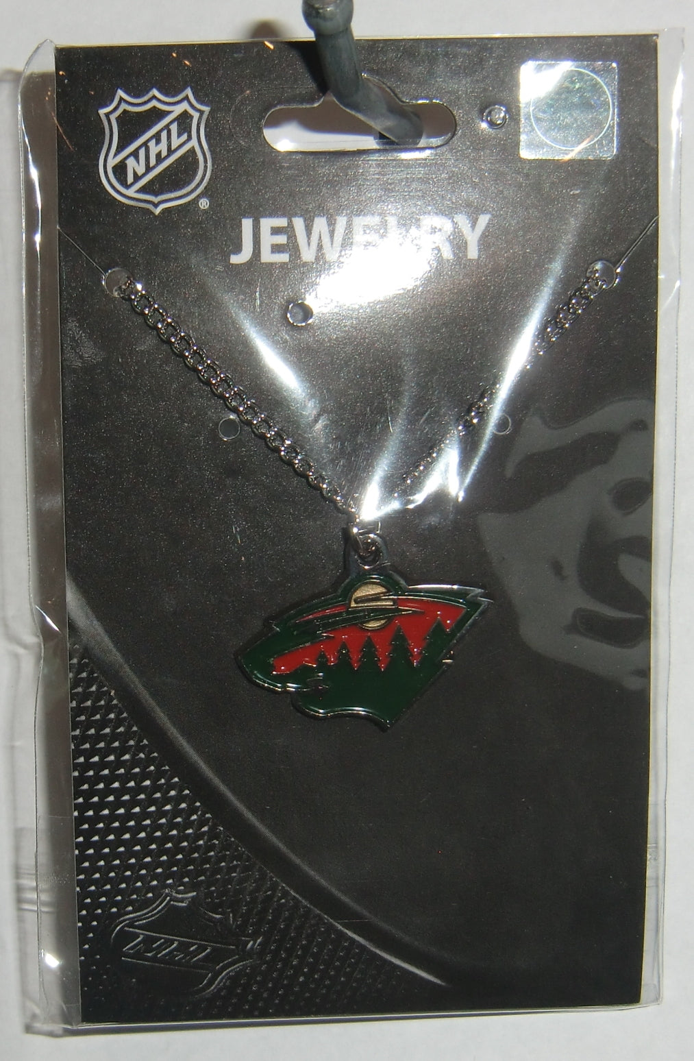 Minnesota Wild 22" Chain Necklace with Logo (NHL Hockey)