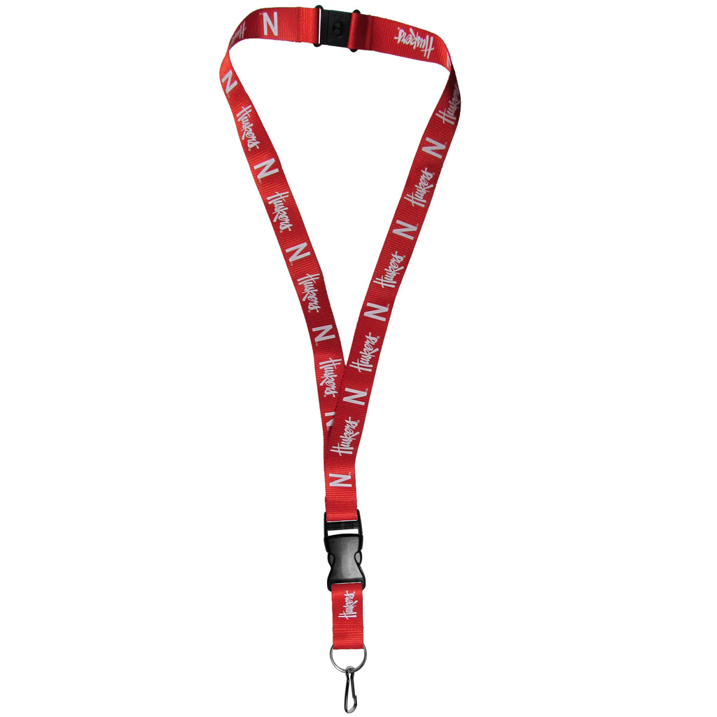 Nebraska Cornhuskers 21" Lanyard Key Chain (NCAA) Thin "N"