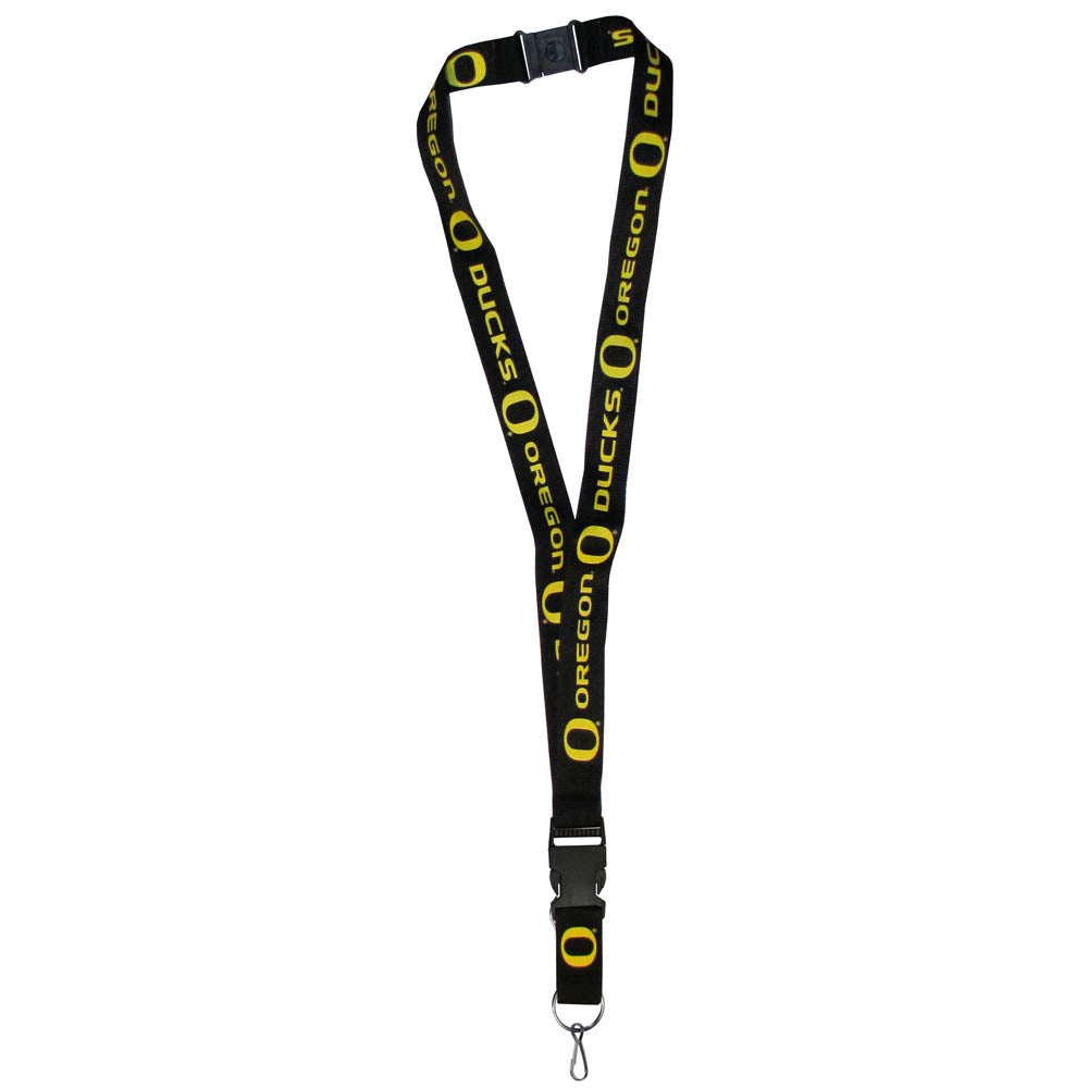 Oregon Ducks 21" Lanyard Key Chain (Black) (NCAA)