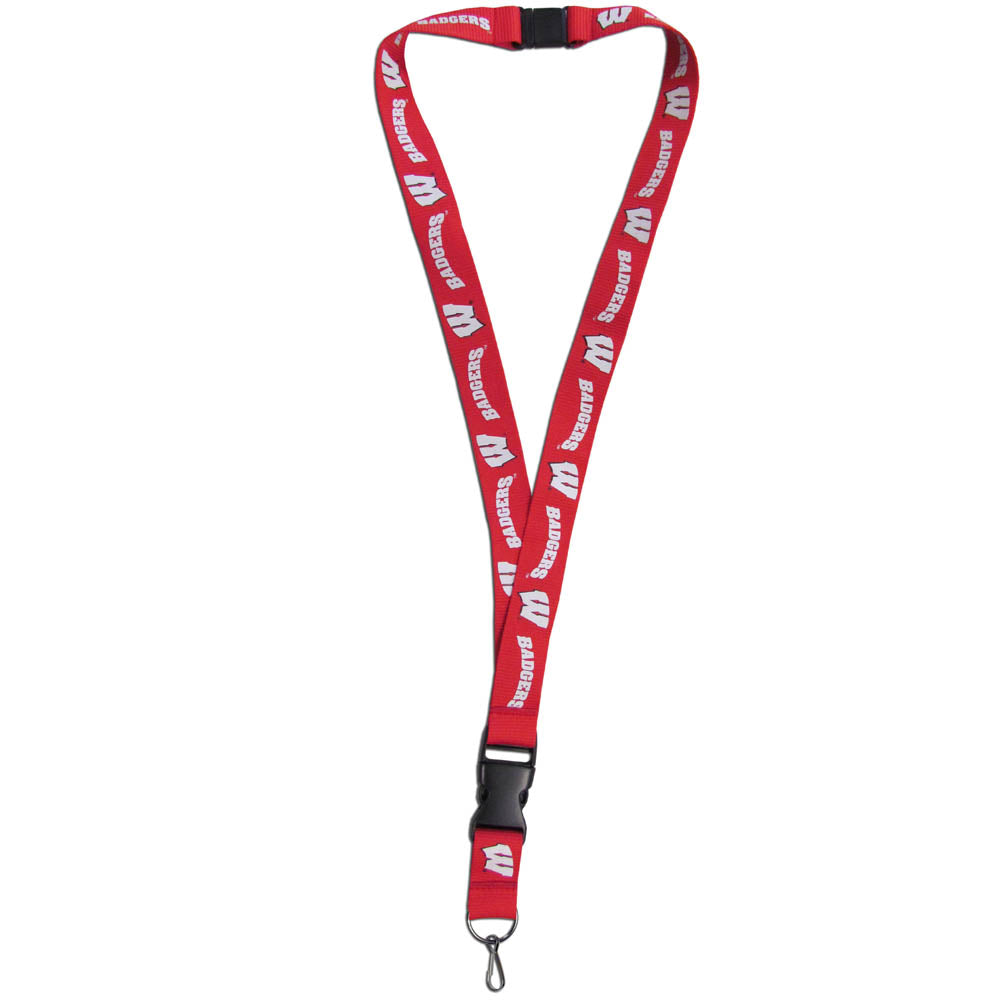 Wisconsin Badgers 21" Lanyard Key Chain NCAA