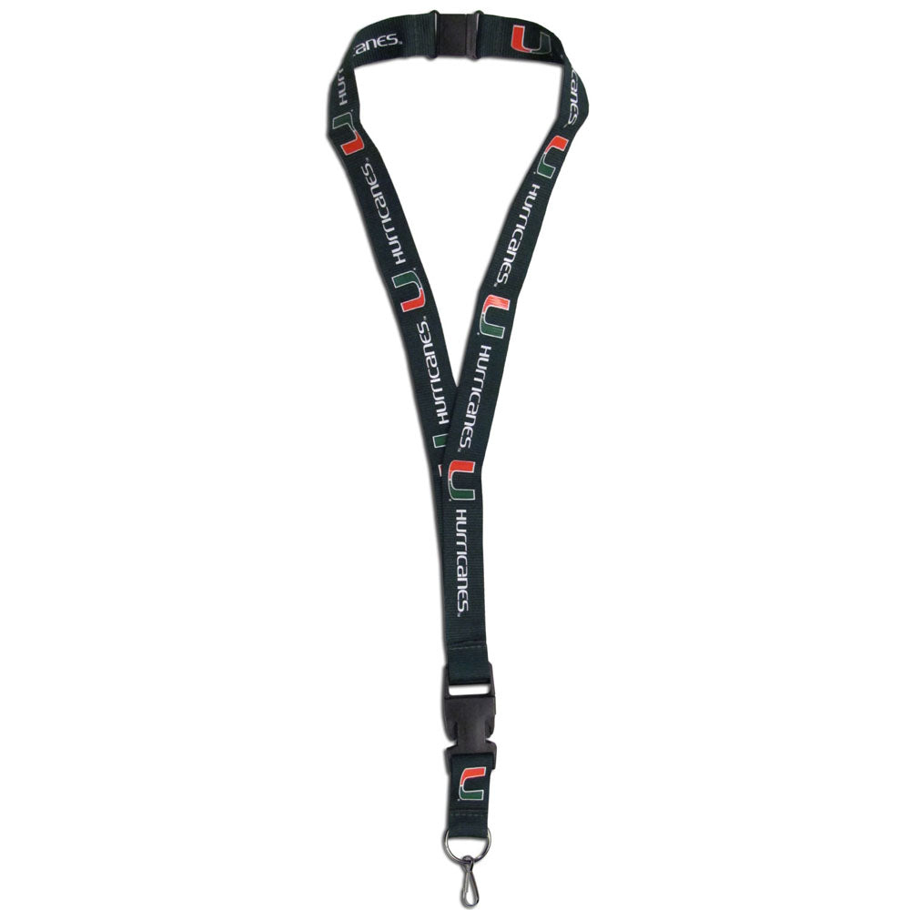 Miami Hurricanes 21" Lanyard Key Chain (NCAA)