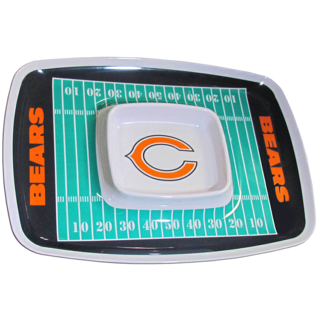 Chicago Bears Serving Chip and Dip Tray (NFL Football)