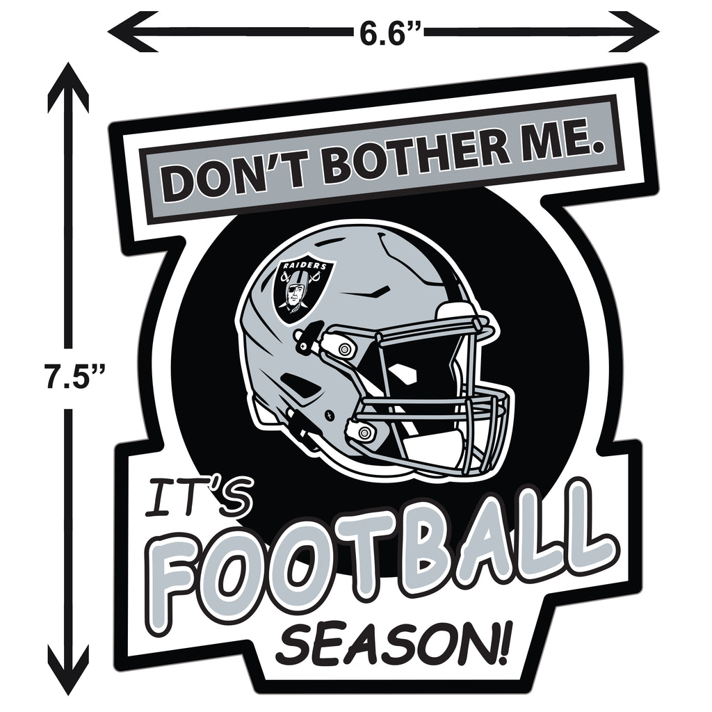 Las Vegas Raiders Don't Bother Me Vinyl Auto or Flat Surface Decal NFL