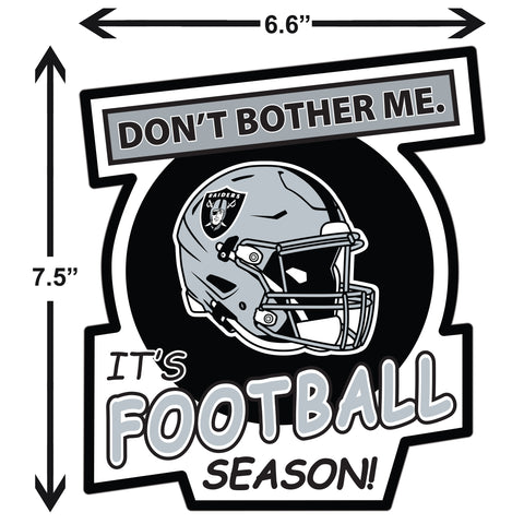 Las Vegas Raiders Don't Bother Me Vinyl Auto or Flat Surface Decal NFL
