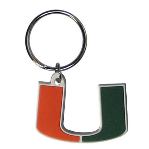 Miami Hurricanes Logo Flexi Key Chain NCAA Licensed